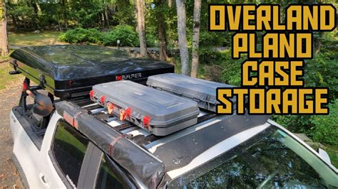 Overland Storage Prinsu Roof Rack With Plano Rustrictor Case Youtube