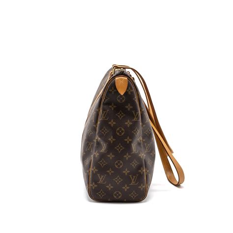 Louis Vuitton vintage zipper travel bag monogram canvas GHW