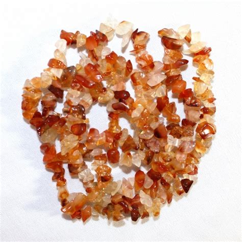 Carnelian Chips Inch Long Ilona Biggins Beads Pearls