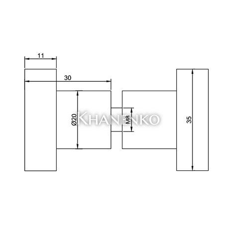 Ручка кноб квадратная FDR-30 AL/CR Хром – купить в интернет-магазине АВ24