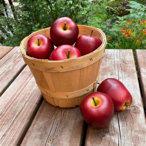 Red Apples In Basket