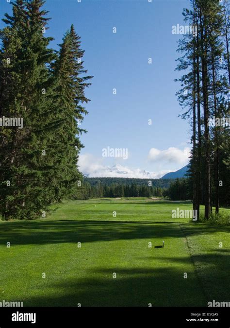 Banff Springs Golf Course Banff Alberta Canada Stock Photo Alamy