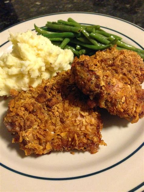 Chicken And Crumbs Oven Baked Cornflake Chicken