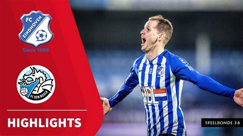 Samenvatting Fc Eindhoven Fc Den Bosch 30 04 2021 Youtube