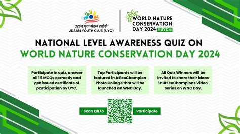 National Level Awareness Quiz On World Nature Conservation Day 2024