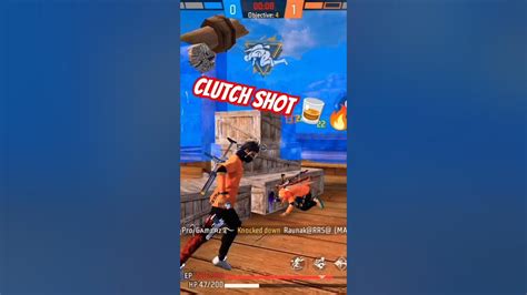 Clutch ️ Shot Mac10 😤freefire 😎opgameplay •😵🔥viral 🔥battleroyale