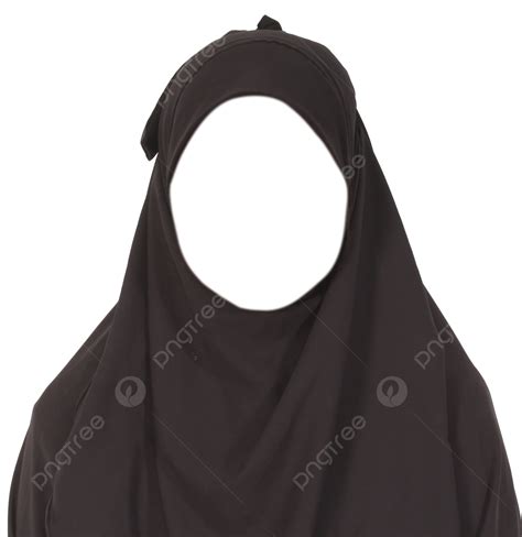 Psd Free Download Hd Transparent Black Hijab Muslim Arab Woman Wear