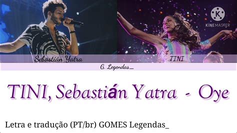 Tini Sebastián Yatra Oye Letra E Tradução Color Coded Lyrics