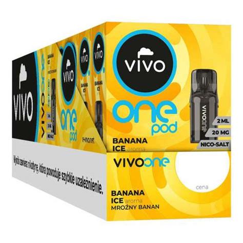 Wk Ad Vivo One Pod Ml Banana Lce Mg Shishasklep Pl