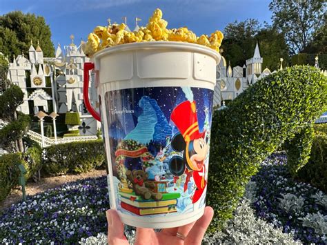 New 2023 Holiday Popcorn Bucket Available at Disneyland Resort - Disney by Mark