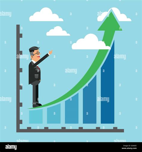 Business Growth Design Vector Illustration Stock Vector Image Art