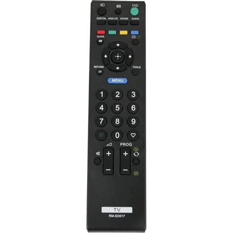 Rm Ed017 Rmed017 Télécommande De Remplacement Compatible Avec Sony