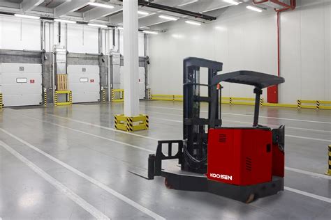 Koosen Ton Way Pallet Stacker Electric Narrow Aisle Forklift