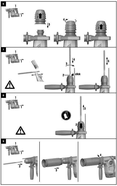 Hilti Te A Cordless Rotary Hammer User Guide