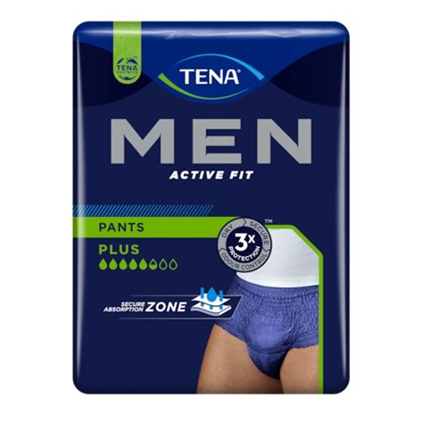 TENA MEN Active Fit Inkontinenz Pants plus S M Männer