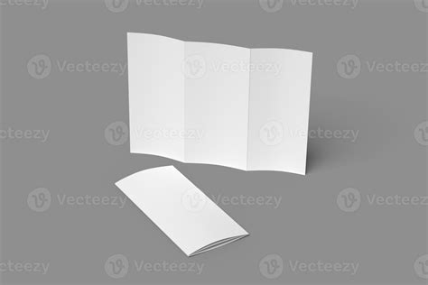 A4 Trifold Brochure Blank Mockups 6653819 Stock Photo At Vecteezy