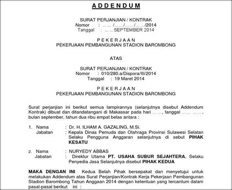 Penamatan Contoh Surat Pembatalan Kontrak 17 Surat Keterangan Kerja