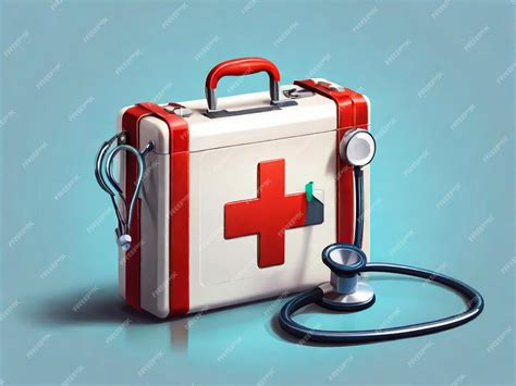 Premium Photo First Aid Kit Ambulance Emergency Box Medical Help Suitcase Healthcare Emergency