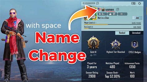 How To Change Name In PUBG Mobile How To Change PUBG ID Name PUBG