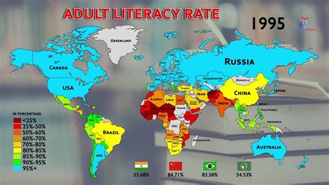 World Literacy Rate Map