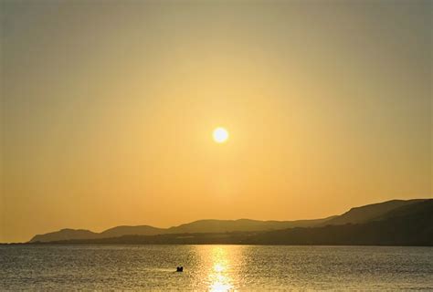 Sonnenuntergang Am Strand Von Paleochora Dirk Agelek Flickr