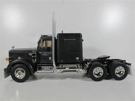 Custom Tamiya 114 Rc King Hauler Semi Futaba Mfc 01 Peterbilt Looks