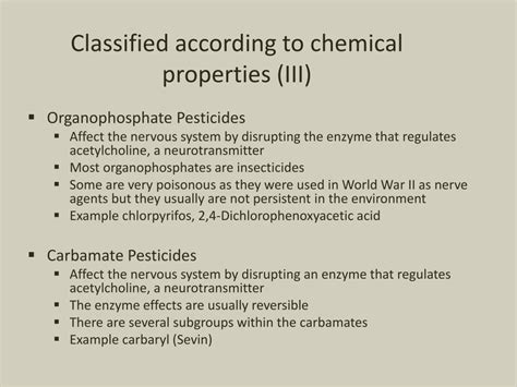 Ppt Eoh3202 Occupational Health Chemical Hazards Pesticides Powerpoint Presentation Id 2763225