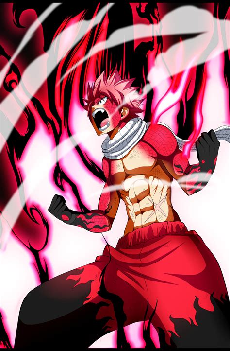 Natsu Dragon Force Mode Ignia Fairy Tail By Davidlineart On Deviantart