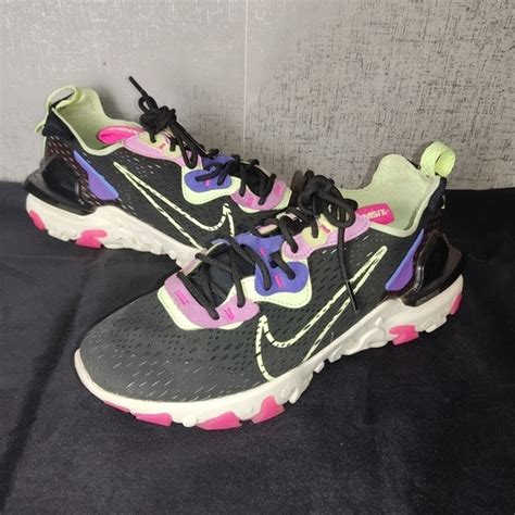 Nike Women S React Vision Neon Pastel Sneakers Gem