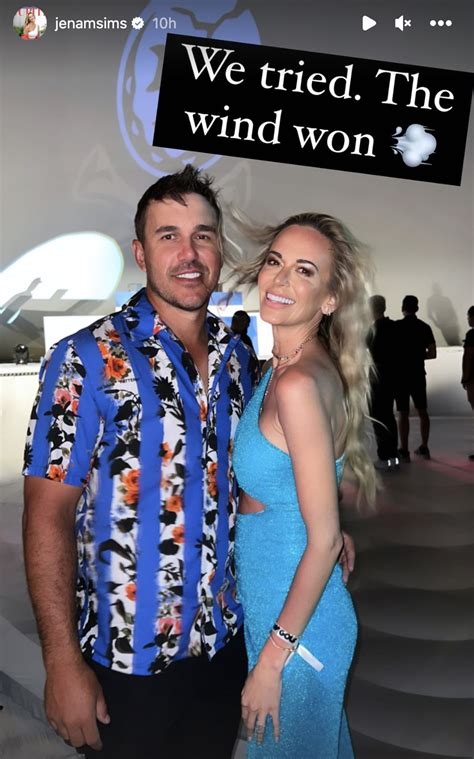 Ny Post Brooks Koepka And His Wife Jena Sims Party At Liv Golf