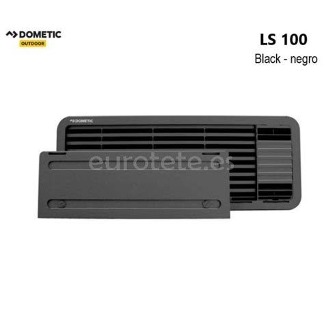 Dometic LS 100 Kit Rejilla Negra Con Salida De Humos