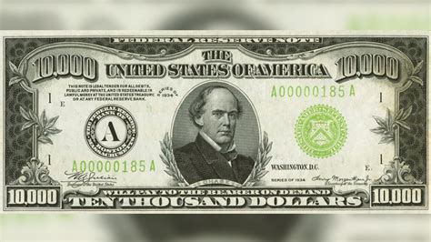 10000 Bill From Great Depression Era Sells For 480000 At Auction Cnn