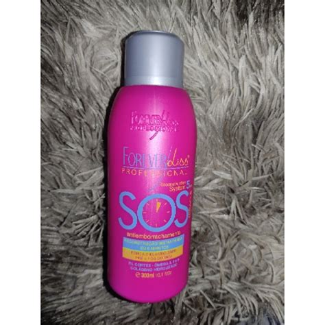 Reconstrutor Sos Antiemborrachamento Ml Forever Liss Shopee Brasil