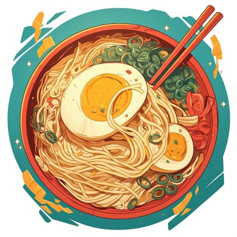 Premium Vector Singaporean Laksa And Spicy Noodle Soup