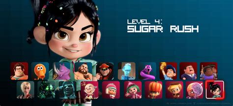 Wreck It Ralph 2 Characters / ArtStation - All disney princesses from Wreck-it Ralph 2 ...