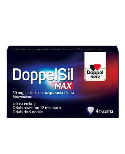 Doppelherz DoppelSil MAX 50 mg na erekcję 4 tabletki