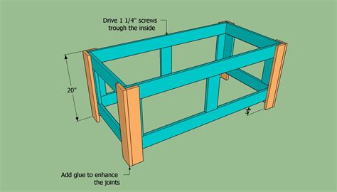 How To Build A Storage Bench HowToSpecialist How To Build Step By