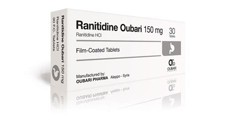 Ranitidine Oubari 150 mg - Tablets - Oubari Pharma