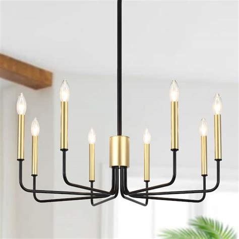 Lwytjo Roxanne Light Black Gold Dimmable Classic Traditional