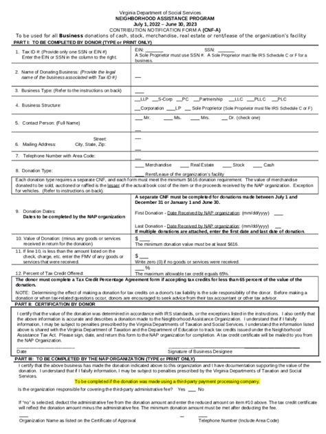 Virginia State Income Tax Credit Doc Template Pdffiller