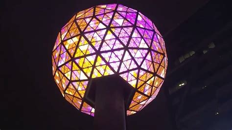 Times Square Ball Gets A Fresh Look With New Crystals Installed For New