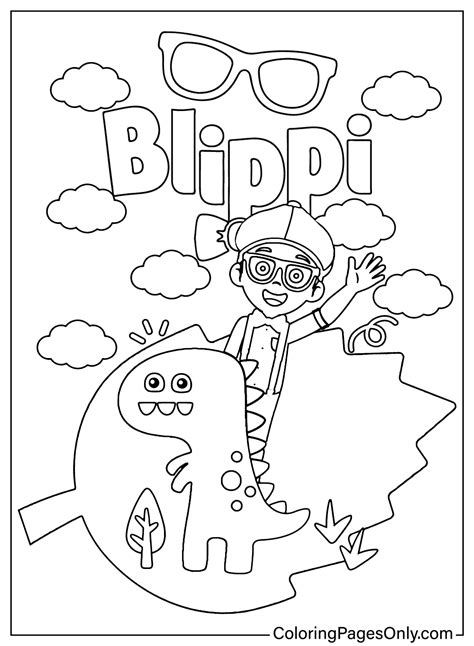 Blippi Coloring Pages Coloringpagesonly