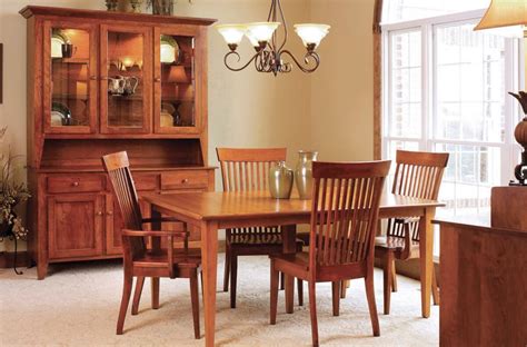 Lydney Shaker Dining Set Countryside Amish Furniture