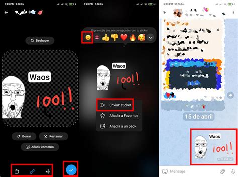 Cómo crear stickers en Telegram paso a paso 2025