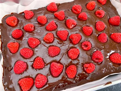 Raspberry Chocolate Brownies - Indecision & Cake