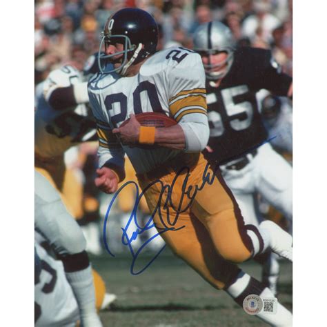 Rocky Bleier Signed Steelers 8x10 Photo Beckett Pristine Auction