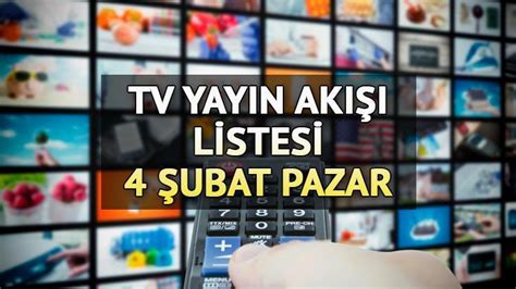 TV YAYIN AKIŞI 4 ŞUBAT 2024 Pazar akşamı tv de neler var Kanal D