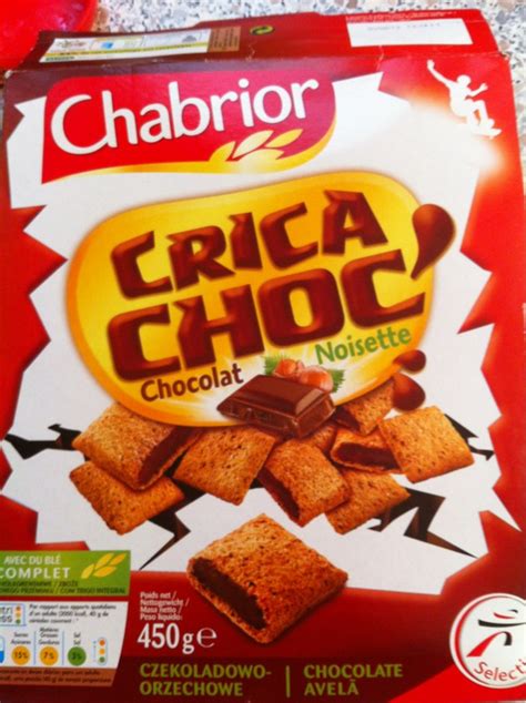 Chabrior Cereales Crica Choc Chocolat Noisette La Boite De 450g