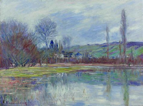 Claude Monet The Spring At Vetheuil