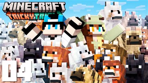 Adotei Todos Os Novos Lobos No Minecraft Survival Youtube